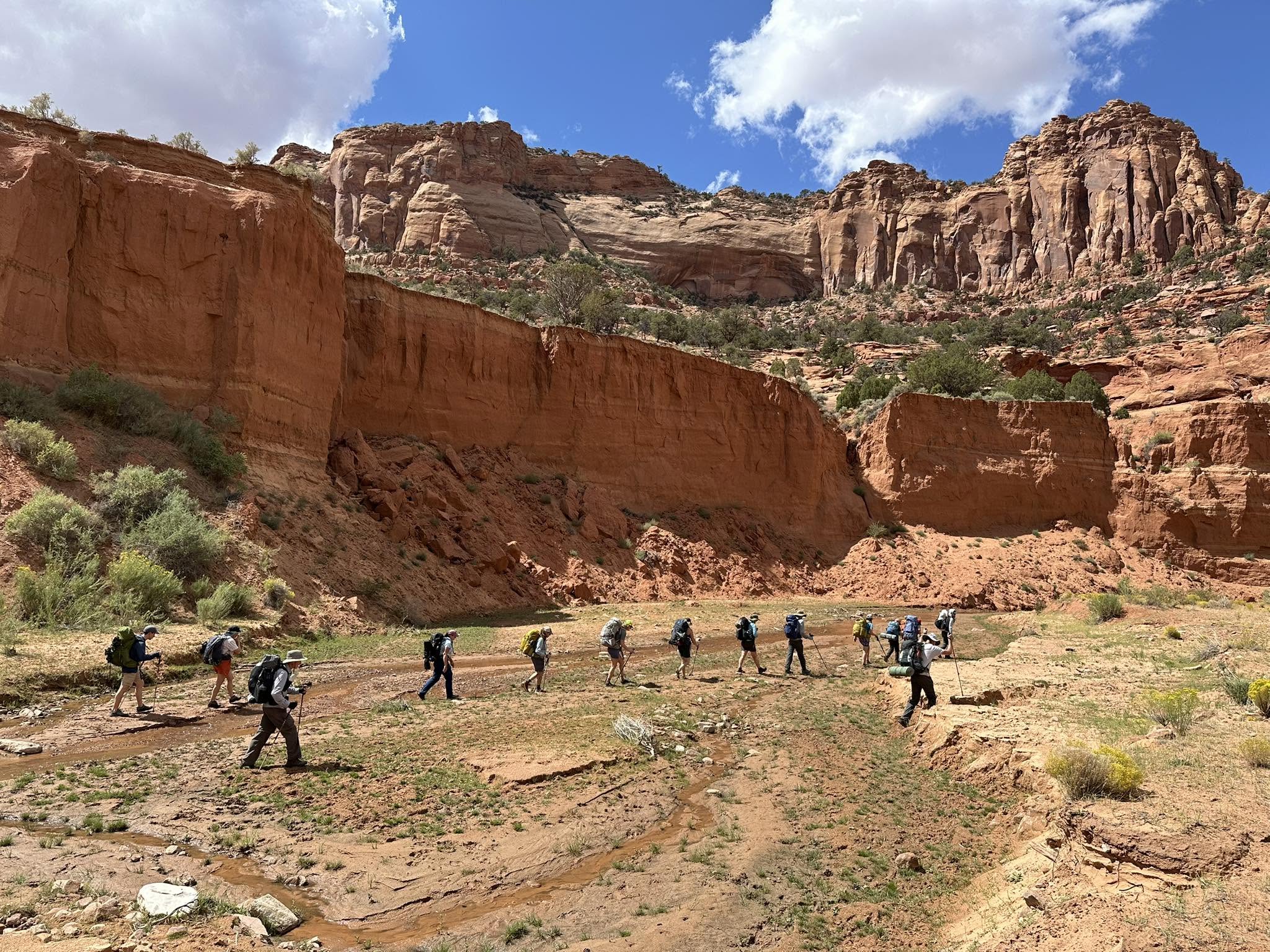 Hidden trail or obscure natural feature